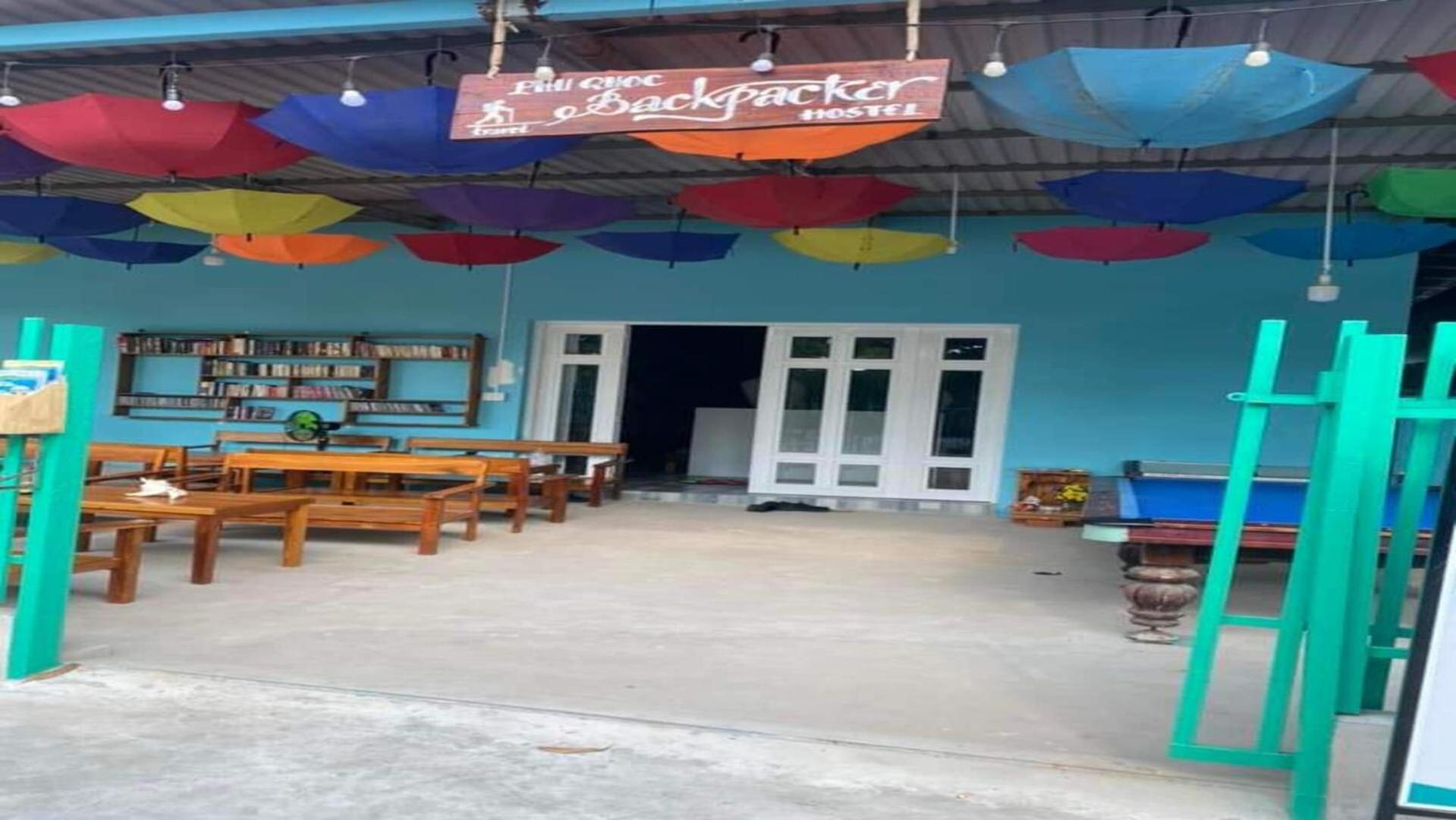 Hostel Phu Quoc Backpacker Exterior foto